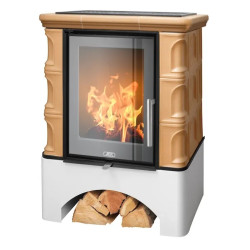 Kachlová kamna ABX Iberia exklusive Naturbraun